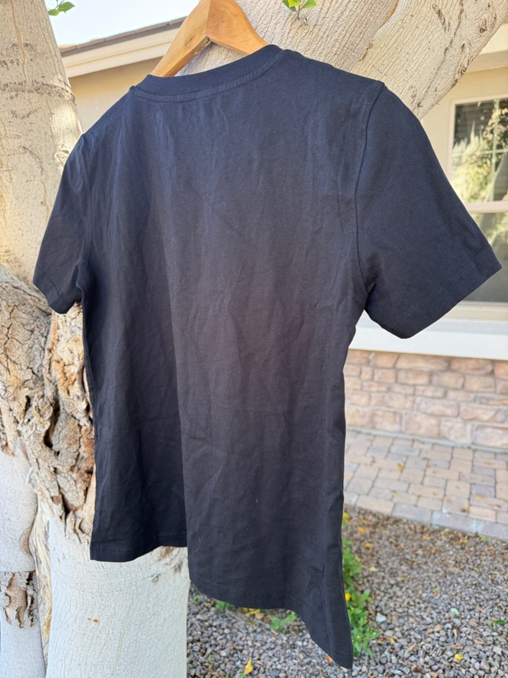 Woman’s Moschino Couture Milano Black Tee with White Logo Bear- Size Small - Picture 5 of 11